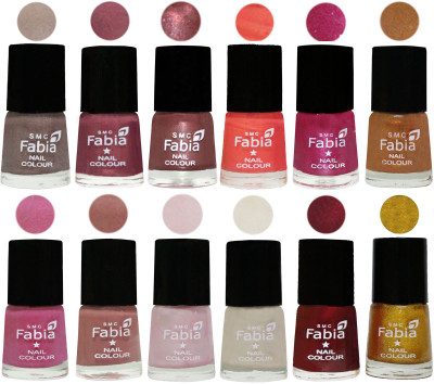 Fabia Premium Shine & Glossy Nail Polish Collection Shades (12 Pcs Combo) Light Beige-Dusty Pink-Dark Red Chrome-Peach-Light Magenta-Golden -Light Plum-Nude-Lychee-Light Cream-Maroon-Jerry Golden(Pack of 12)
Fabia Premium Shine & Glossy Nail Polish Collection Shades (12 Pcs Combo) Light Beige-Dusty Pink-Dark Red Chrome-Peach-Light Magenta-Golden -Light Plum-Nude-Lychee-Light Cream-Maroon-Jerry Golden(Pack of 12)