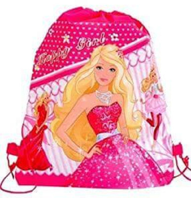 Krishna Creations Printed Party Pouch(Pink, Pack of 12)
