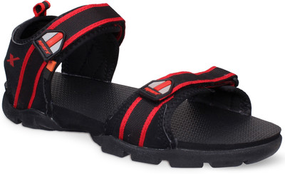 Sparx Men BLACK/RED Casual
