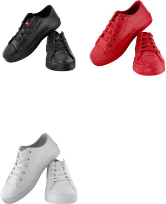 STEEMO Combo Pack of 3 White Black & Red Casual Shoes for Men & Boy's Sneakers For Men(Multicolor
STEEMO Combo Pack of 3 White Black & Red Casual Shoes for Men & Boy's Sneakers For Men(Multicolor
