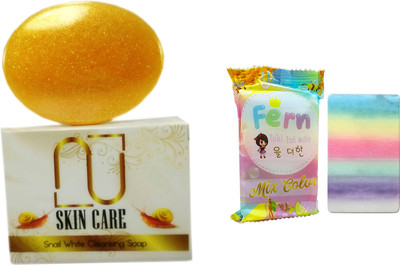 Ritzkart 100% Original Snail White Cleansing & Facial Whitening Soap COMBO OFFER Face Bleaching Soap(100 g, Pack of 2)
Ritzkart 100% Original Snail White Cleansing & Facial Whitening Soap COMBO OFFER Face Bleaching Soap(100 g, Pack of 2)
