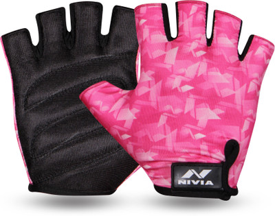 Nivia Diamond Gym & Fitness Gloves (, Pink