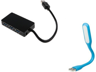 durReey Set of Multi connectivity USB Hub with Ultra Flexible Emergency Led E7BU USB Hub, Led Light(Blue, Black)
durReey Set of Multi connectivity USB Hub with Ultra Flexible Emergency Led E7BU USB Hub, Led Light(Blue, Black)