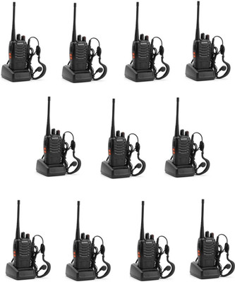 BaoFeng (11 Pcs) BF-888S Walkie Talkie(Black)