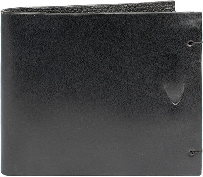 Hidesign Men Black Genuine Leather Wallet(1 Card Slot)