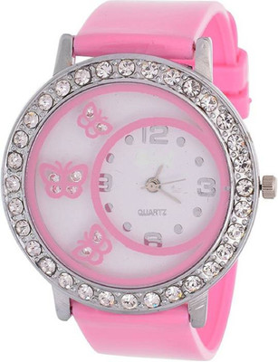 Miss Perfect Pink Butterfly Print Diamond Studed For Women ANd Girls Watch Watch - For Men & Women
Miss Perfect Pink Butterfly Print Diamond Studed For Women ANd Girls Watch Watch - For Men & Women