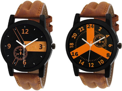 Montres New Stylish Designer Dial Leather Strap Combo Pack Of 2 MW037 Watch - For Boys
Montres New Stylish Designer Dial Leather Strap Combo Pack Of 2 MW037 Watch - For Boys