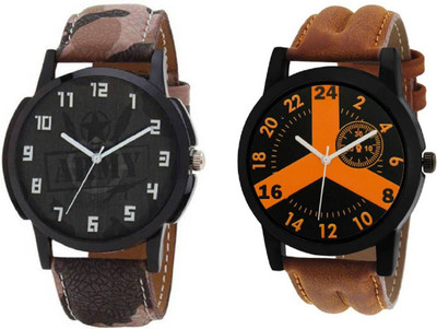 Montres New Stylish Designer Dial Leather Strap Combo Pack Of 2 MW024 Boys Watch - For Boys
Montres New Stylish Designer Dial Leather Strap Combo Pack Of 2 MW024 Boys Watch - For Boys