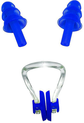 QUINERGYS ® Slight Blue - Medical Grade Soft Silicone Swimming Nose Clip and Ear Plugs Set for Adults & Kids - Against the Water in Sea or Swimming Pool Ear Plug & Nose Clip(Blue)
QUINERGYS ® Slight Blue - Medical Grade Soft Silicone Swimming Nose Clip and Ear Plugs Set for Adults & Kids - Against the Water in Sea or Swimming Pool Ear Plug & Nose Clip(Blue)