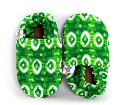 SKIPS Boys & Girls Slip on Moccasins(Green, Green and white
