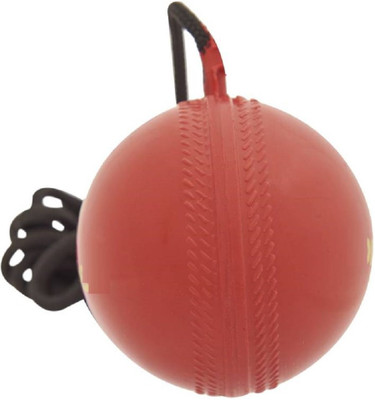 QUINERGYS ™ Leather Cricket Ball For Practice and Knocking Cricket Ball With Rope Cricket Training Ball(Pack of 1, Red), Atomic tangerine