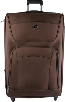 EMBLEM SIGMA INCH BROWN Expandable Check-in Luggage - inch(Brown