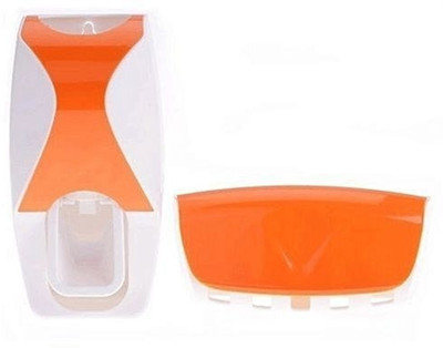 NK-STORE Automatic Toothpaste Dispenser And Tooth Brush Holder Set Plastic Toothbrush Holder(Multicolor, Wall Mount)
NK-STORE Automatic Toothpaste Dispenser And Tooth Brush Holder Set Plastic Toothbrush Holder(Multicolor, Wall Mount)
