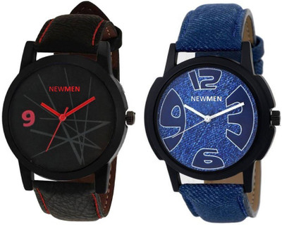 Newman AJ Stylish Red Simple Black & New Denim BlueDial Analog Watch - Men's & Boys Watch - For Men
Newman AJ Stylish Red Simple Black & New Denim BlueDial Analog Watch - Men's & Boys Watch - For Men