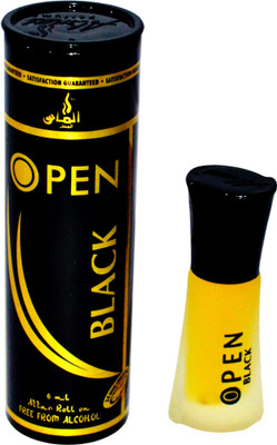 Almas OPEN BLACK Special pocket Perfume - 6 ml(For Men & Women)