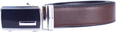 Sphiron Men Brown Genuine Leather Belt