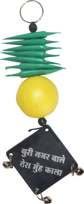 NPRC Attractive Plastic Nimbu Mirchi Key Chain for Home Office Locking Key Chain(Yellow, Green)
NPRC Attractive Plastic Nimbu Mirchi Key Chain for Home Office Locking Key Chain(Yellow, Green)