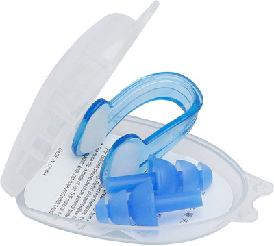 QUINERGYS ® Smart Blue - Silicone Swimming Nose Clip & Earplugs Ear Plug & Nose Clip(Blue)
QUINERGYS ® Smart Blue - Silicone Swimming Nose Clip & Earplugs Ear Plug & Nose Clip(Blue)