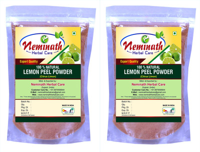 Neminath Herbal Care 100% Natural Lemon Peel (Citrus Limon) Powder For Perfect Oil Balance Naturally (Pack Of 2) (200 Grams)(200 g)
Neminath Herbal Care 100% Natural Lemon Peel (Citrus Limon) Powder For Perfect Oil Balance Naturally (Pack Of 2) (200 Grams)(200 g)