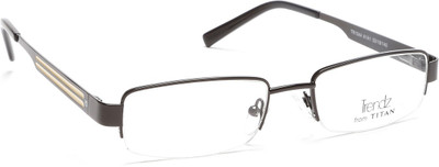 Titan Half Rim Rectangle Frame(118 mm