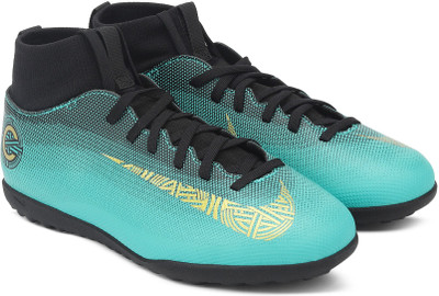 Nike Boys & Girls Lace Football Shoes(Green 
Nike Boys & Girls Lace Football Shoes(Green