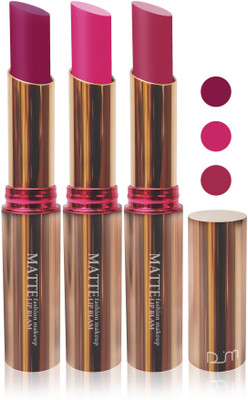 Femina09 velvet matte lady blam Enriched with Vitamin E lipstick women fashion color cosmetics makeup combo set of 3(magenta purple d pink, 15 g)
Femina09 velvet matte lady blam Enriched with Vitamin E lipstick women fashion color cosmetics makeup combo set of 3(magenta purple d pink, 15 g)