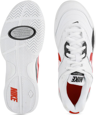 Nike NIKE COURT LITE Tennis Shoes For Men(Multicolor, White/university red-black
Nike NIKE COURT LITE Tennis Shoes For Men(Multicolor, White/university red-black
