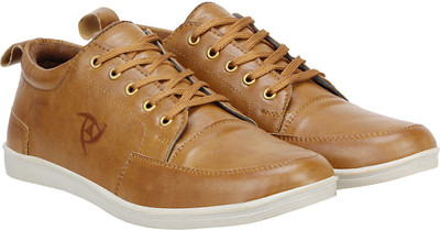 Knight Ace Look Sneakers For Men(Khaki, Tan