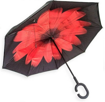 ELEGANTSHOPPING Double Layer Wind Proof, UV Proof Reverse Folding Umbrella with C Shape Handle Umbrella (Red & Black) Umbrella(Red, Black)
ELEGANTSHOPPING Double Layer Wind Proof, UV Proof Reverse Folding Umbrella with C Shape Handle Umbrella (Red & Black) Umbrella(Red, Black)
