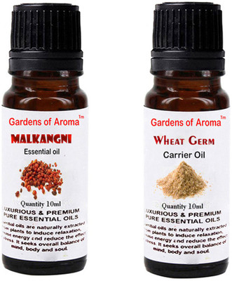 Gardens Of Aroma Malkangani Essential Oil And Wheat germ Carrier Oil(20 ml)
Gardens Of Aroma Malkangani Essential Oil And Wheat germ Carrier Oil(20 ml)