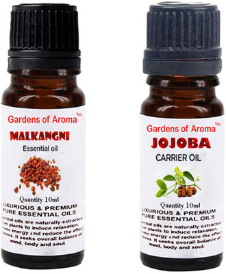 Gardens Of Aroma Malkangani Essential Oil And Jojoba Carrier Oil(20 ml)