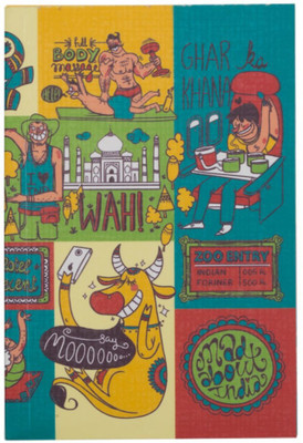 Chumbak A5 Note Book(Mad About India Epic, Multicolor) 
Chumbak A5 Note Book(Mad About India Epic, Multicolor)