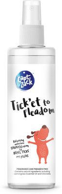 Capt Zack Captain Zack_Tick'et to Fleadom Anti-fungal, Anti-itching Free Dog Shampoo(250 ml)
Capt Zack Captain Zack_Tick'et to Fleadom Anti-fungal, Anti-itching Free Dog Shampoo(250 ml)
