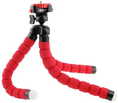 Anytech ™ Universal Flexible Octopus Style Tripod for Mobile Phone, Camera, DSLR, Smartphones with Universal Mobile Monopod Mount Adapter & Long Screw Mobile Holder X11 (Colors as Available) Tripod(Red, Supports Up to 1200 g)
Anytech ™ Universal Flexible Octopus Style Tripod for Mobile Phone, Camera, DSLR, Smartphones with Universal Mobile Monopod Mount Adapter & Long Screw Mobile Holder X11 (Colors as Available) Tripod(Red, Supports Up to 1200 g)