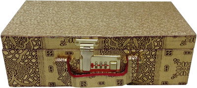 Haryana Craft 2 Rows Bangle Organizer Box Dimension(L*H*W)-30*16*9, Lock System Vanity Box(Multicolor)
Haryana Craft 2 Rows Bangle Organizer Box Dimension(L*H*W)-30*16*9, Lock System Vanity Box(Multicolor)