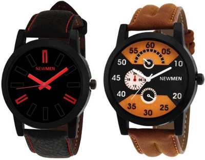 Newman AJ Stylish Simple Black & Multi Color Brown belt Analog Watch - Men's & Boys Watch - For Men
Newman AJ Stylish Simple Black & Multi Color Brown belt Analog Watch - Men's & Boys Watch - For Men