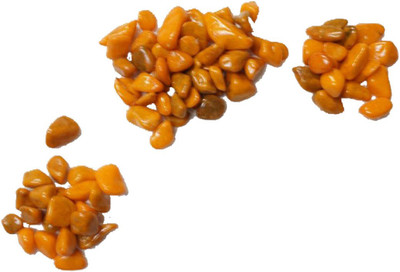 GJTL Color Stones River Rock Unplanted Substrate(Orange)