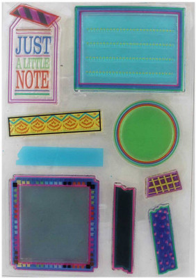 Tootpado Clear Stamps Set of 8 - Just A Little Note (CCST08) - For Card Making Decoration and Scrapbooking
Tootpado Clear Stamps Set of 8 - Just A Little Note (CCST08) - For Card Making Decoration and Scrapbooking