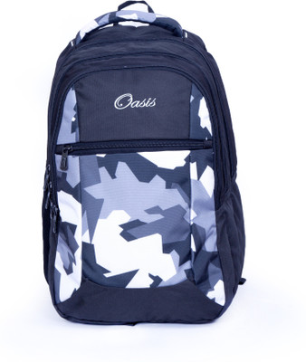 Oasis OBPCAMO09 32 L Backpack(Black), Blue