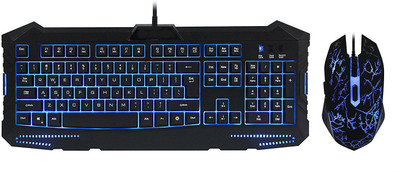 Shrih Dark Matter Gaming Keyboard and Mouse Combo Combo Set