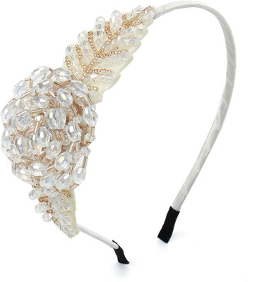 Fifi Jewels Audrey White Hair Band(White)