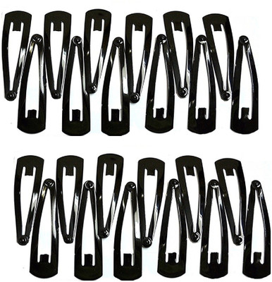 FOK Set of 24 Pcs-12 Pairs (6.5 cm) Premium Metal Triangular Tik Tak Hair Pins Hair Accessories for Girls and Womens-Black Tic Tac Clip(Black)
FOK Set of 24 Pcs-12 Pairs (6.5 cm) Premium Metal Triangular Tik Tak Hair Pins Hair Accessories for Girls and Womens-Black Tic Tac Clip(Black)