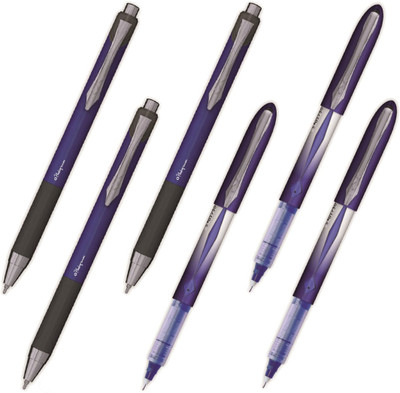 platignum Tixx 3 Soft Grip Refillable Blue Ball Point Pen & 3 Non-Refillable Blue Roller Ball Needle Point Pen Gift Set(Pack of 6)
platignum Tixx 3 Soft Grip Refillable Blue Ball Point Pen & 3 Non-Refillable Blue Roller Ball Needle Point Pen Gift Set(Pack of 6)