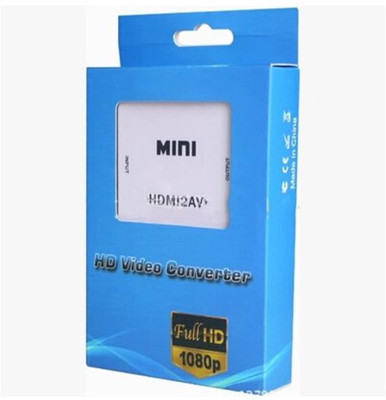 TOBO New Hdmi2Av Standard Hdmi Interface Mini Hd Video Hdmi To Av/Cvsb Video Hdmi To Av Adapter 1080P Media Streaming Device(White)
TOBO New Hdmi2Av Standard Hdmi Interface Mini Hd Video Hdmi To Av/Cvsb Video Hdmi To Av Adapter 1080P Media Streaming Device(White)