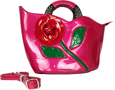 Lelys Women Pink PU Hand-held Bag