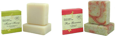 SOS Organics Forest Honey with Rose Geranium Essential Oil Soap (Pack of 2 each)(400 g, Pack of 2)
SOS Organics Forest Honey with Rose Geranium Essential Oil Soap (Pack of 2 each)(400 g, Pack of 2)
