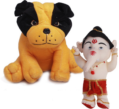 ARD Enterprise Original Ganesh and Bull Dog Combo,Premium Quality,Non-Toxic Super Soft Plush Stuff Toys for all age groups - 30 cm(Multicolor)
ARD Enterprise Original Ganesh and Bull Dog Combo,Premium Quality,Non-Toxic Super Soft Plush Stuff Toys for all age groups - 30 cm(Multicolor)