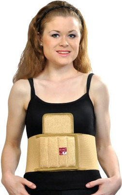 Intracell "Intracell's Rib-Chest Belt Abdomen Support (L, Beige)" Abdomen Support (L, Beige)