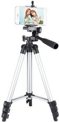 Rewy 3110 3-Way Head Rotation Adjustable Aluminum 35cm To 102cm Extendable Camera-Tripod Tripod(Black, Supports Up to 3000 g)
Rewy 3110 3-Way Head Rotation Adjustable Aluminum 35cm To 102cm Extendable Camera-Tripod Tripod(Black, Supports Up to 3000 g)