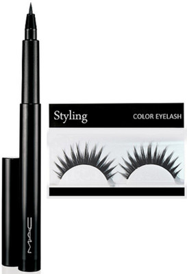 styling Eyelashes & Mac Pen Eyeliner(Set of 2)